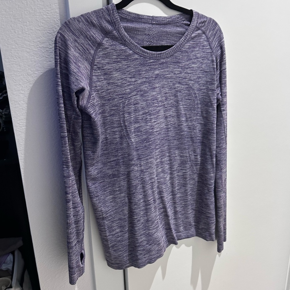 Lululemon Swiftly Tech Long Sleeve Shirt size 8 EUC!